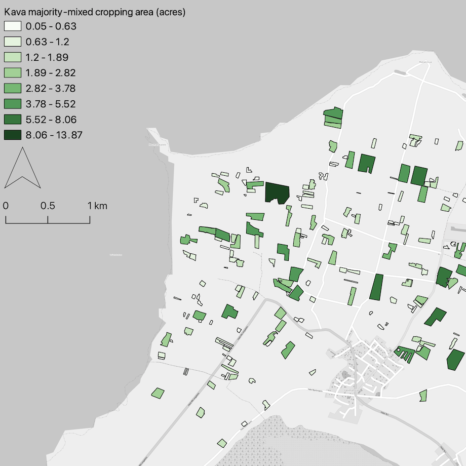 mixed cropping systems map